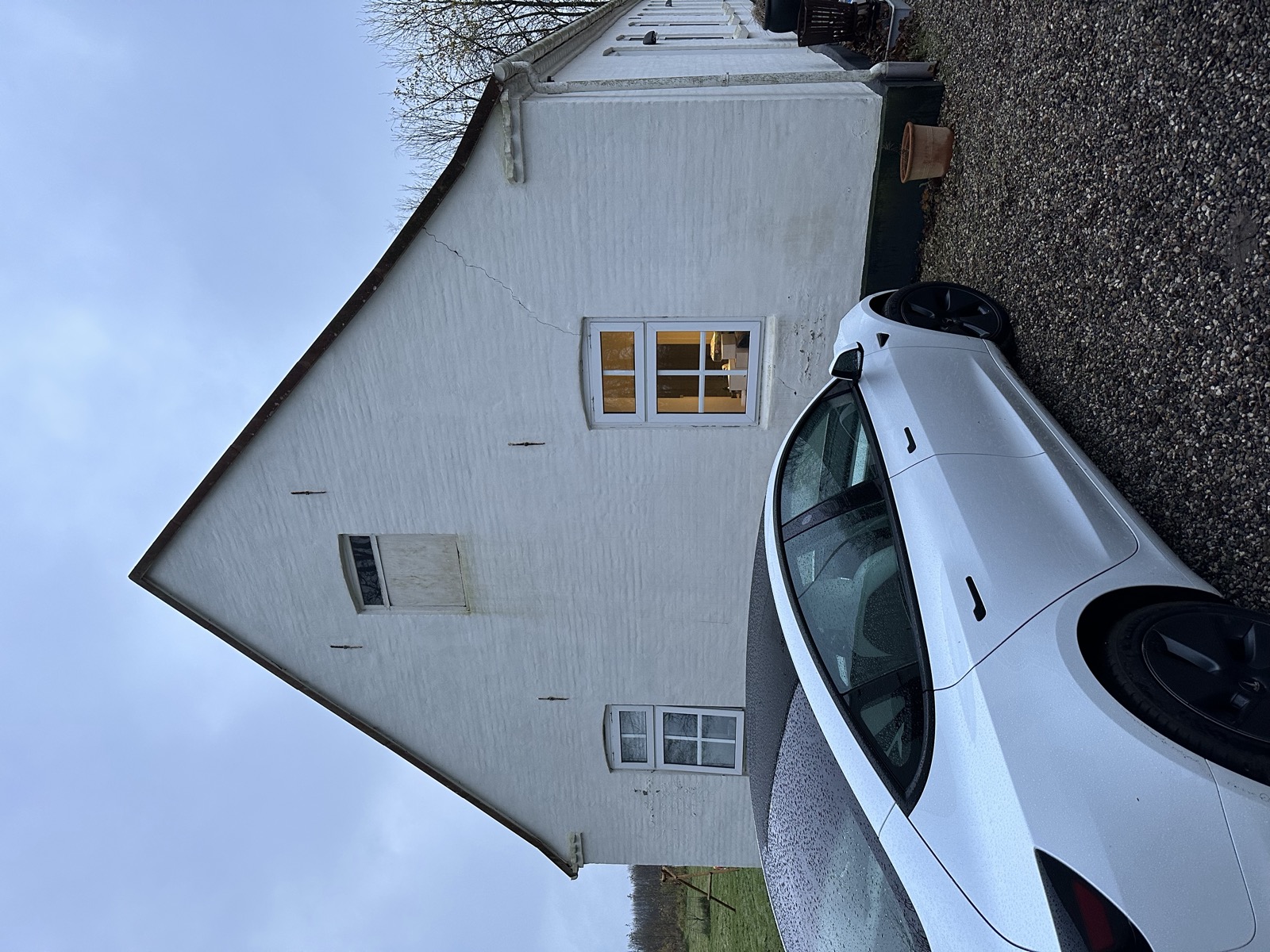 Facade mod gårdsplads