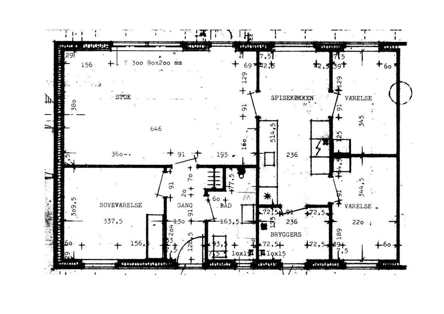 4 værelses rækkehus på 87 m²